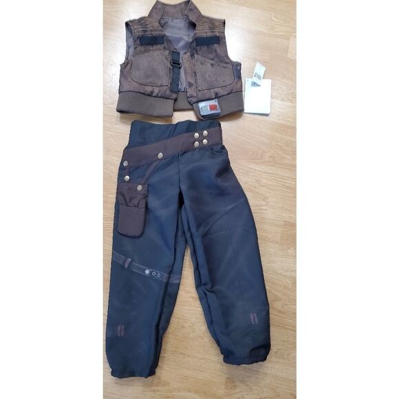 Star Wars Rogue One Jyn Erso Costume kids sz4 - Picture 1 of 9